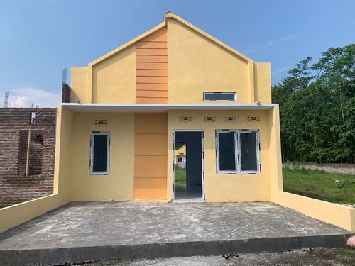 foto tampak rumah tipe mutiara kunir tahap 2 perumahan Mutiara Kunir Residence Tahap 2