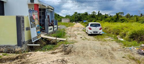 foto gerbang perumahan Lestary Golden Residence