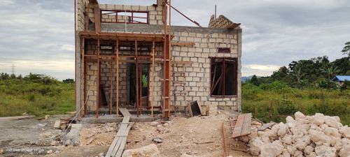 foto contoh rumah perumahan Lestary Golden Residence