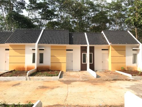 foto tampak rumah tipe 27 perumahan GRAHA SABRINA TAHAP 2