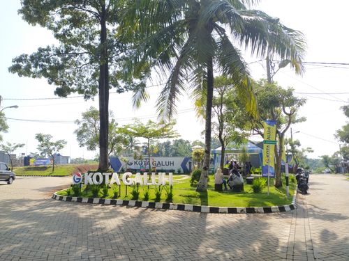 foto gerbang perumahan KOTA GALUH TAHAP 6