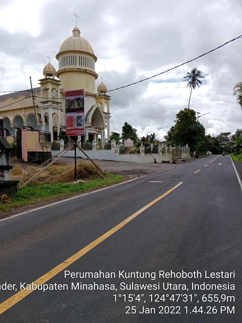 foto gerbang perumahan KUNTUNG REHOBOTH LESTARI