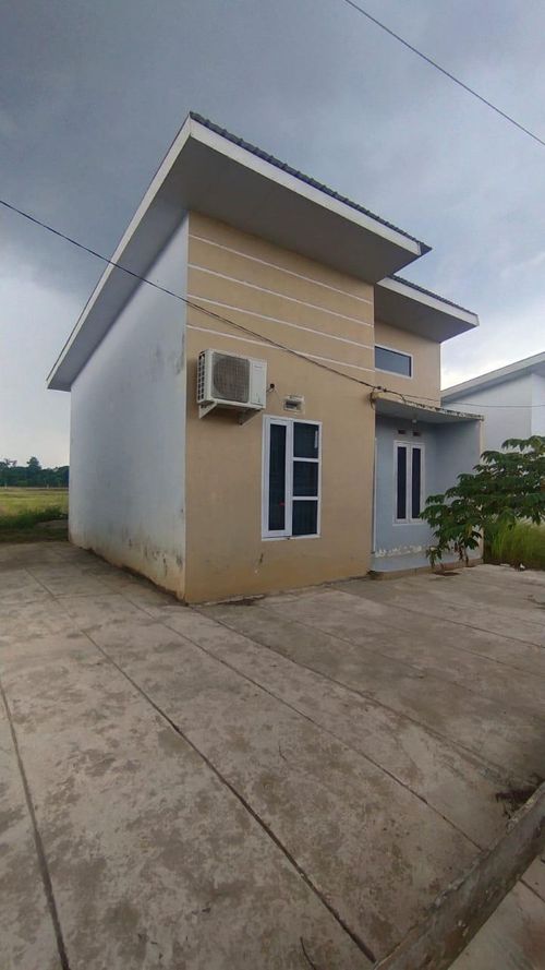 foto tampak rumah tipe 36 perumahan KUMALA RESIDENCE