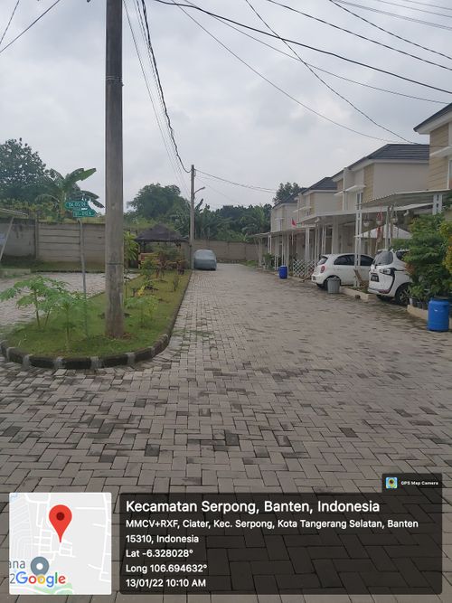 foto posisi tengah perumahan Cluster GRAND KENCANA ONE 4