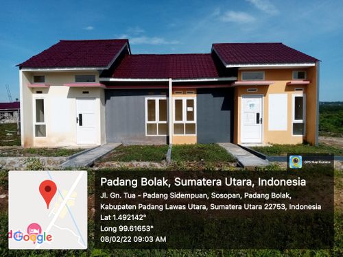 foto contoh rumah perumahan Cluster New Grand City 2 Gunung Tua