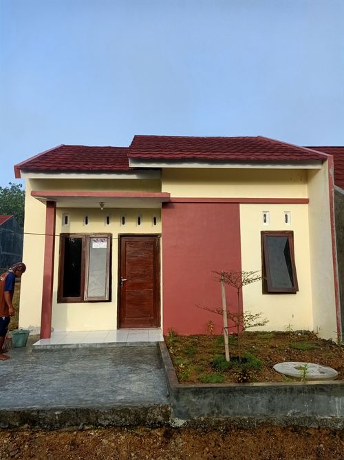 foto tampak rumah tipe SUBSIDI perumahan GUNUNG BATUR RESIDENCE