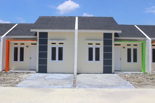 foto tampak rumah tipe 30/60 perumahan PESONA KAHURIPAN 3 TAHAP 3