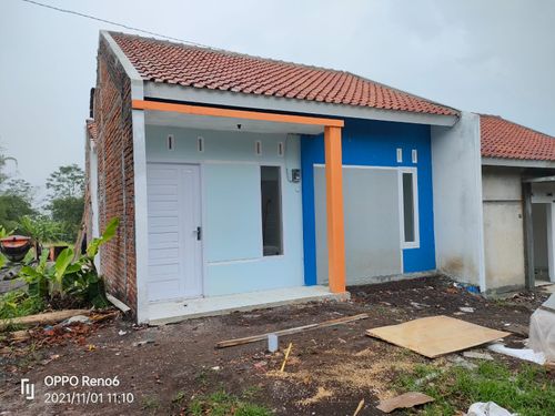 foto tampak rumah tipe 30/84 perumahan perumahan villa krincing permai