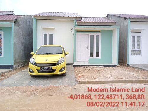 foto tampak rumah tipe Subsidi perumahan MODERN ISLAMIC