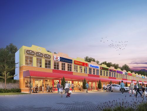 foto tampak rumah tipe MORISIA perumahan PERMATA TANGERANG