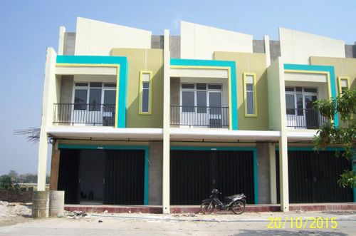 foto tampak rumah tipe RUKO AQUAMARINE perumahan PERMATA TANGERANG