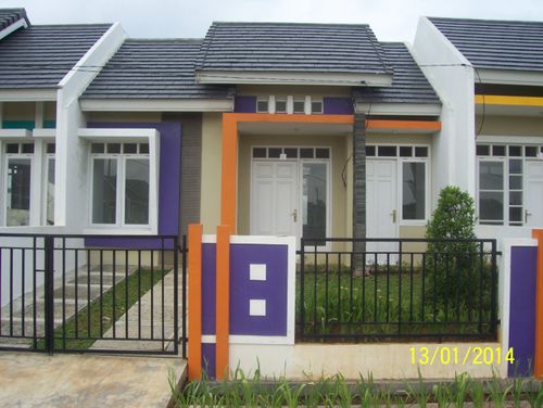 foto tampak rumah tipe OPAL perumahan PERMATA TANGERANG