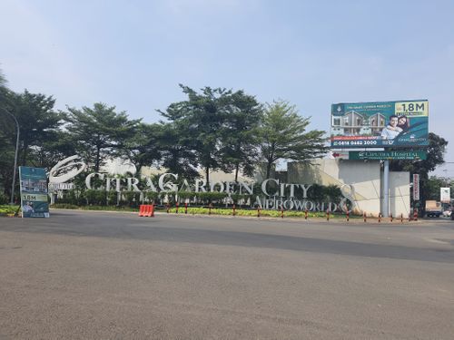 foto gerbang perumahan PERUMAHAN CITRA 8 TYPE CEMARA