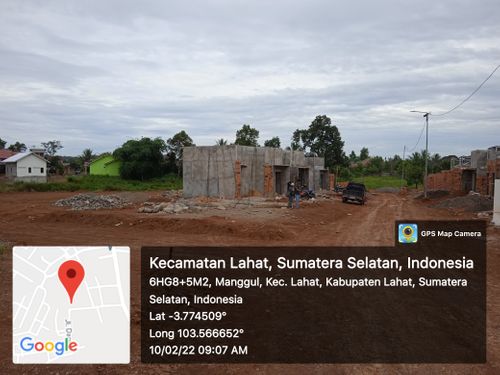 foto posisi tengah perumahan GRIYA RAFIKA JALAN BARU