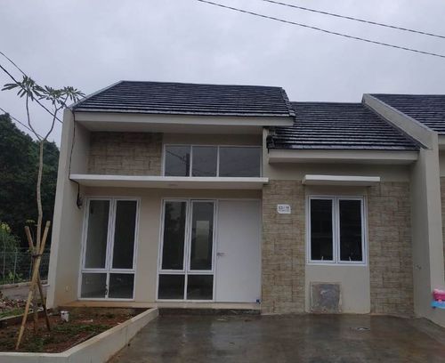 foto tampak rumah tipe Emerald E3 perumahan Bukit Permata Indah