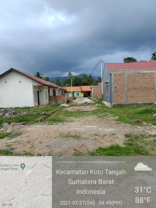 foto posisi tengah perumahan SARI MINANG I