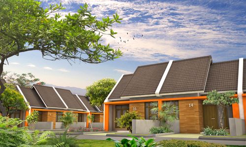 foto tampak rumah tipe 36/72 (129) 233 perumahan Alam Sanggar Indah