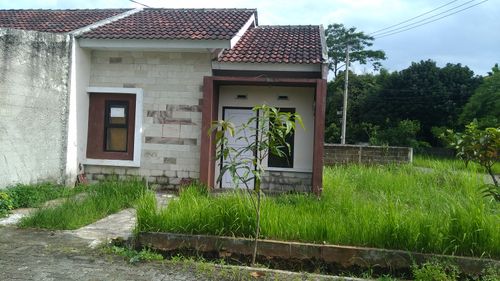 foto tampak rumah tipe Standar perumahan NANGGELA ASRI RESIDENCE