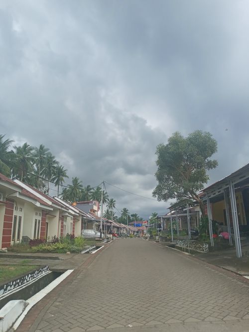 foto posisi tengah perumahan Sawangan Permai