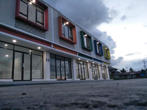 foto tampak rumah tipe Ruko Sudut perumahan PMS PLAZA