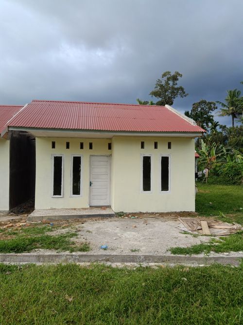 foto tampak rumah tipe 36 perumahan SARI MINANG I