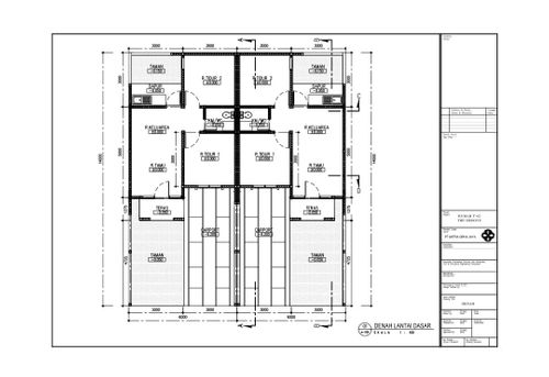 foto denah rumah tipe Standar perumahan The Grove