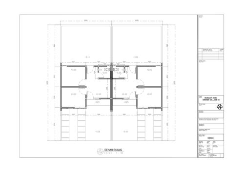 foto denah rumah tipe Standar perumahan Citayam Grande Valley