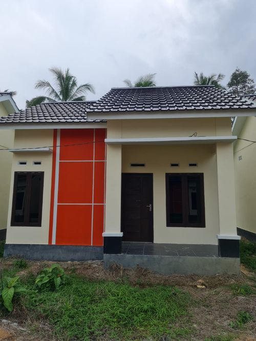 foto tampak rumah tipe 36 perumahan GREEN TUNAS HARAPAN RESIDENCE 3 BLOK A