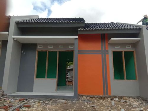 foto tampak rumah tipe 30/66 perumahan Grand Handayani Residence II
