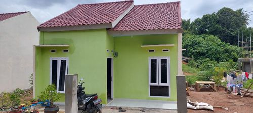 foto tampak rumah tipe 36 perumahan GREEN VIEW RESIDENCE 1A
