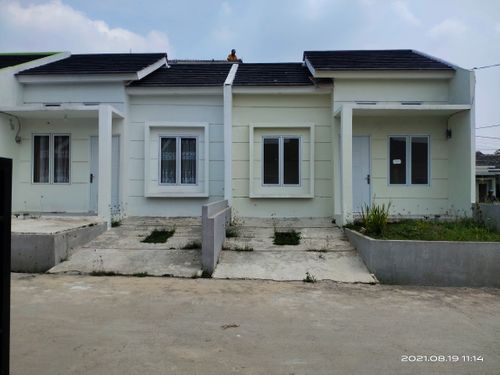 foto tampak rumah tipe 22/60 perumahan TENJO CITY