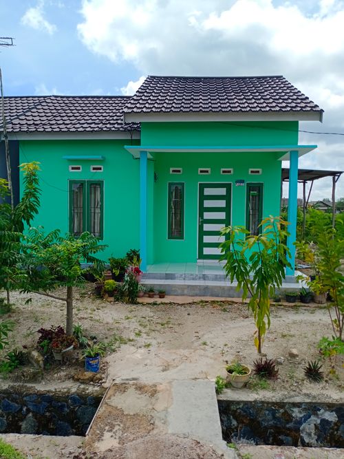 foto tampak rumah tipe 36 perumahan BERKAT PESONA KASTURI TAHAP 1