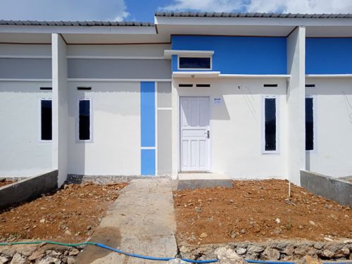 foto tampak rumah tipe 36/72 perumahan GRAND RAYA TAHAP 2
