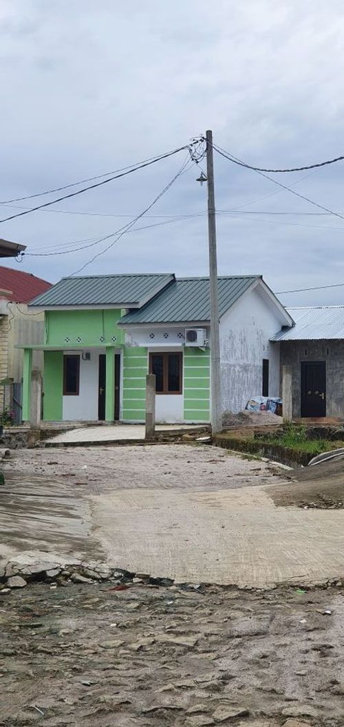 foto tampak rumah tipe 36/245 perumahan BUNDA NAGA MAS