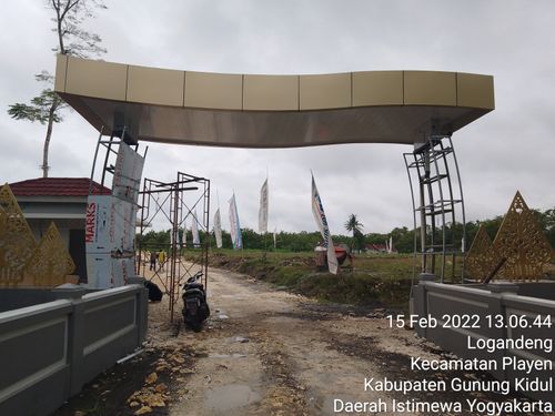 foto gerbang perumahan KARTIKA KUSUMA RESIDENCE