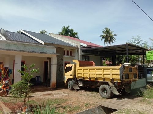 foto gerbang perumahan Green Lazada