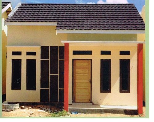 foto denah rumah tipe ARWANA 14 perumahan ARWANA RESIDENCE 14