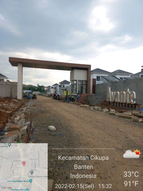 foto gerbang perumahan CITRA RAYA -CLUSTER AVANTE