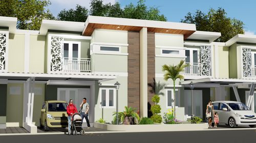 foto tampak rumah tipe 78 perumahan GRAND SULAWESI ANTANG