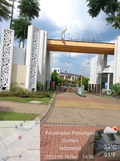 foto gerbang perumahan CITRA ECOPOLIS RAYA - CLUSTER THE TREES/PINE TREES