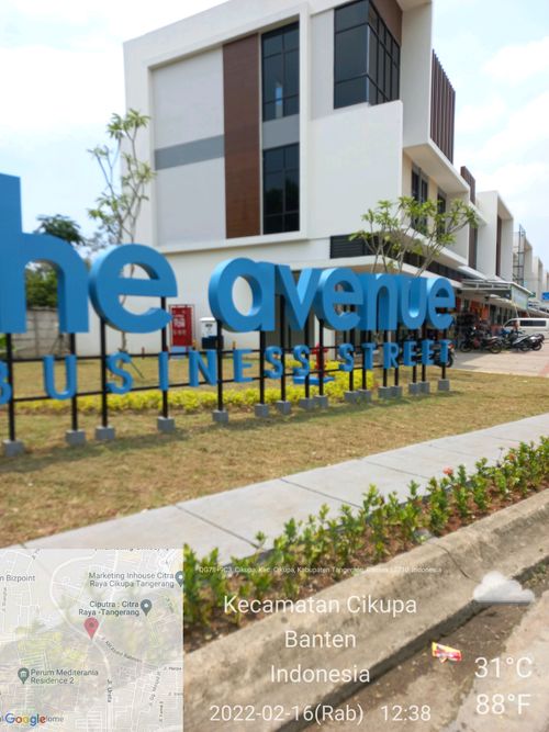 foto gerbang perumahan CITRA RAYA - RUKO THE AVENUE