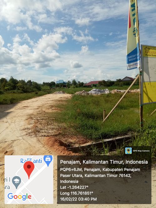 foto gerbang perumahan Graha Hanania