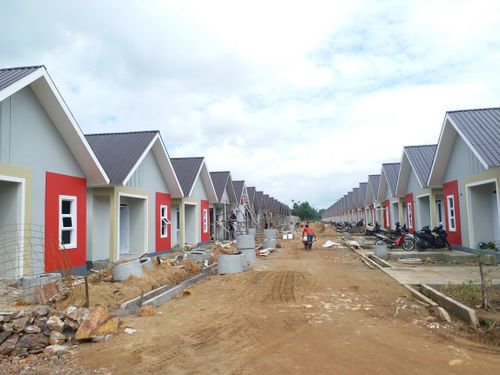 foto posisi tengah perumahan PAL MASS RESIDENCE 1