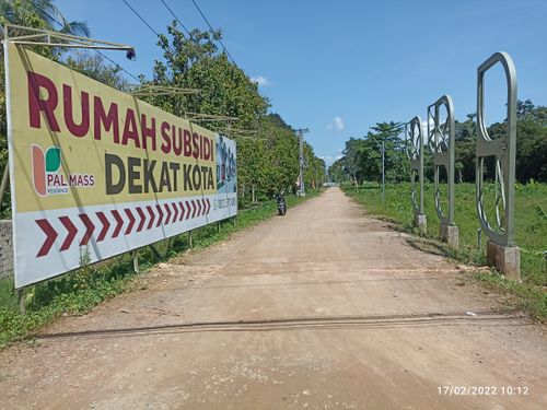 foto gerbang perumahan PAL MASS RESIDENCE 1