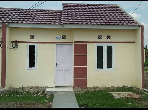 foto tampak rumah tipe SUBSIDI perumahan Mutiara Sriamur 3