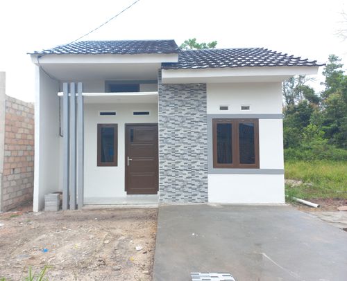 foto tampak rumah tipe 36 perumahan AYRA SRIWIJAYA RESIDENCE 2