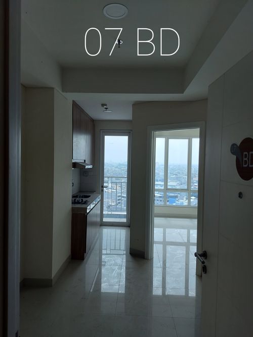 foto denah rumah tipe 1 BR perumahan APARTEMEN HARCO SKY RESIDENCE