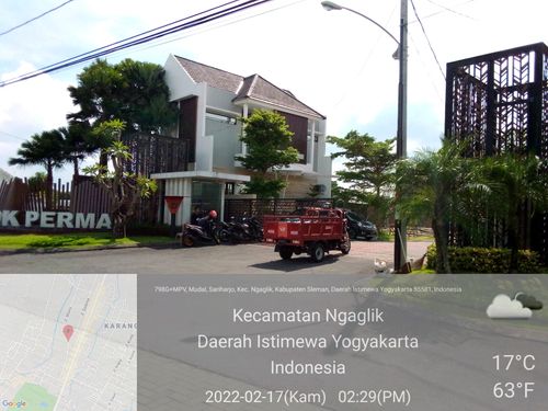 foto gerbang perumahan PONDOK PERMAI PALAGAN 3
