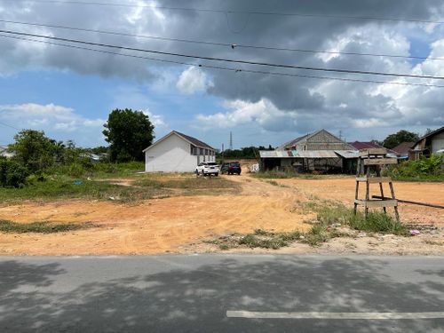 foto gerbang perumahan Sei Bulan Residence