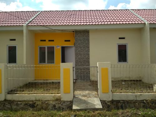 foto tampak rumah tipe 30/60 perumahan TAMAN BANTEN LESTARI